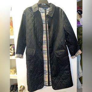 Burberry Quilted Coat - Fully Novacheck Lined. Pristine Condition.
